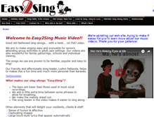 Tablet Screenshot of easy2sing.com